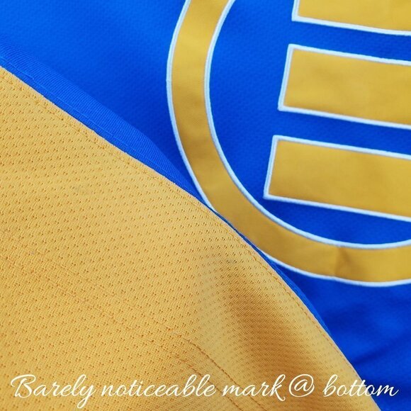 Logic Everybody Tour Hockey Style Jersey Shirt Long Sleeve Blue Yellow Large - Picture 8 of 11